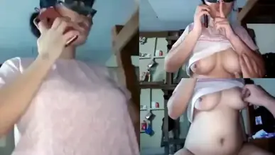 Ngewe Tetangga Bohay Sambil Telponan Suami Seru Amatir